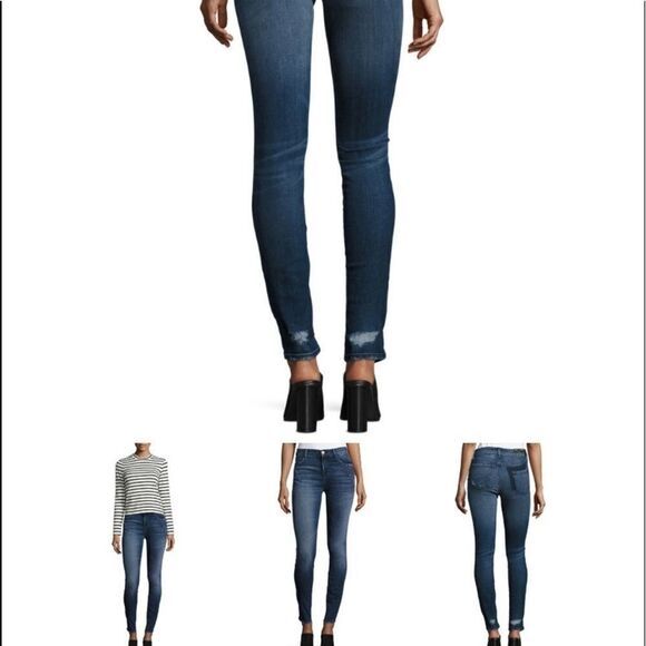 J Brand  Super Skinny Gone 620 Mid -Rise Jeans‎  Stretch 25 - Picture 3 of 14